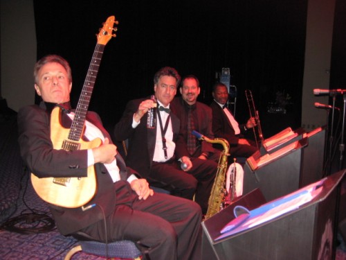  On a gig at the Marriott Marquis in NYC. 