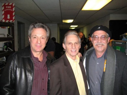  My pal Charlie Busterna, David Brigati from the Young Rascals and me backstage at B.B.Kings in N.Y.C. 