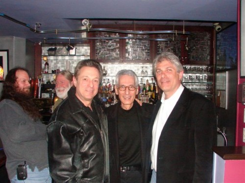  Randy with Pat Martino and fellow guitarist Scott Ross at Iridium, NYC/November 2006. 